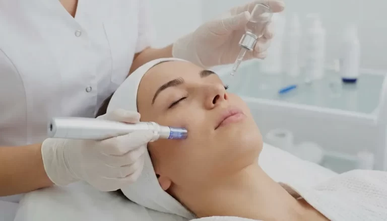 microneedling visage